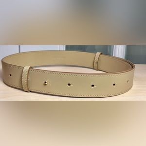 BURBERRY Leather Adjustable Belt